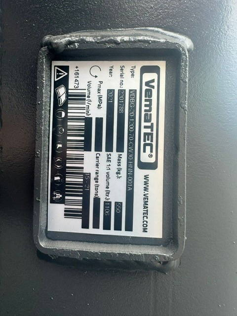 VemaTec NEW CW30 Bucket 1200mm Nieuw Graafbak - Ковш для экскаватора для Строительной техники: фото 2 VemaTec NEW CW30 Bucket 1200mm Nieuw Graafbak - Ковш для экскаватора для Строительной техники: фото 2