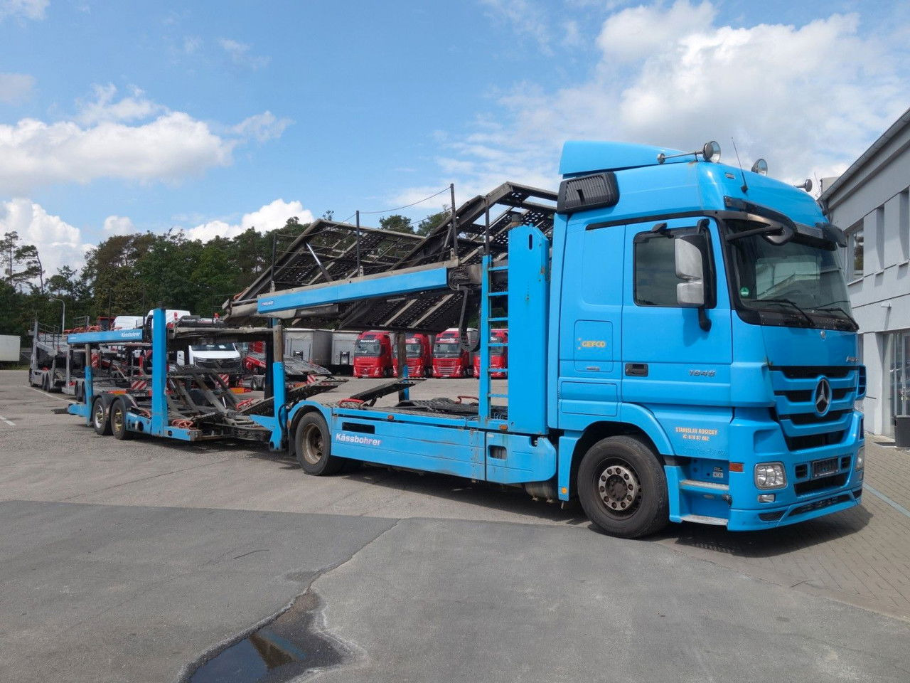Mercedes-Benz Actros 1846 mit Kässbohrer Metago/Vario - Автовоз: фото 4 Mercedes-Benz Actros 1846 mit Kässbohrer Metago/Vario - Автовоз: фото 4