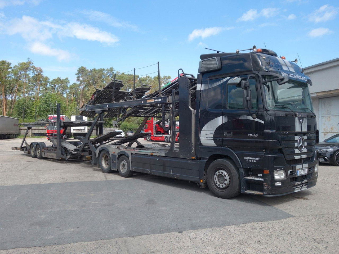 Mercedes-Benz Actros 2446 mit Rolfo für 10 PKW, Retarder - Автовоз: фото 2 Mercedes-Benz Actros 2446 mit Rolfo für 10 PKW, Retarder - Автовоз: фото 2