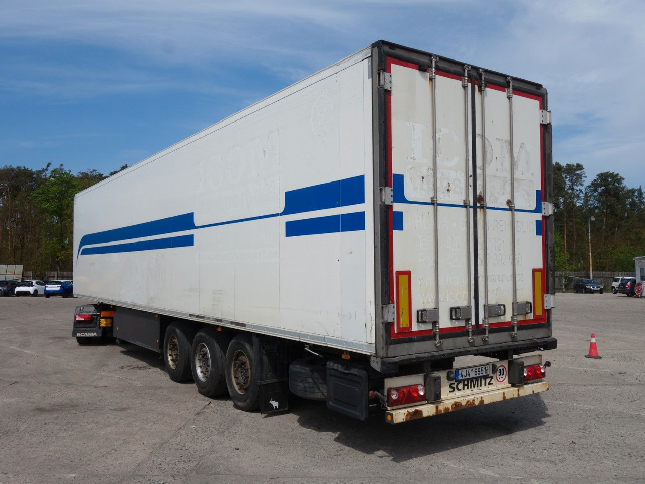 Schmitz Cargobull SKO 24/L mir Carrier 1300, 2 Kammern - Полуприцеп-рефрижератор: фото 5 Schmitz Cargobull SKO 24/L mir Carrier 1300, 2 Kammern - Полуприцеп-рефрижератор: фото 5