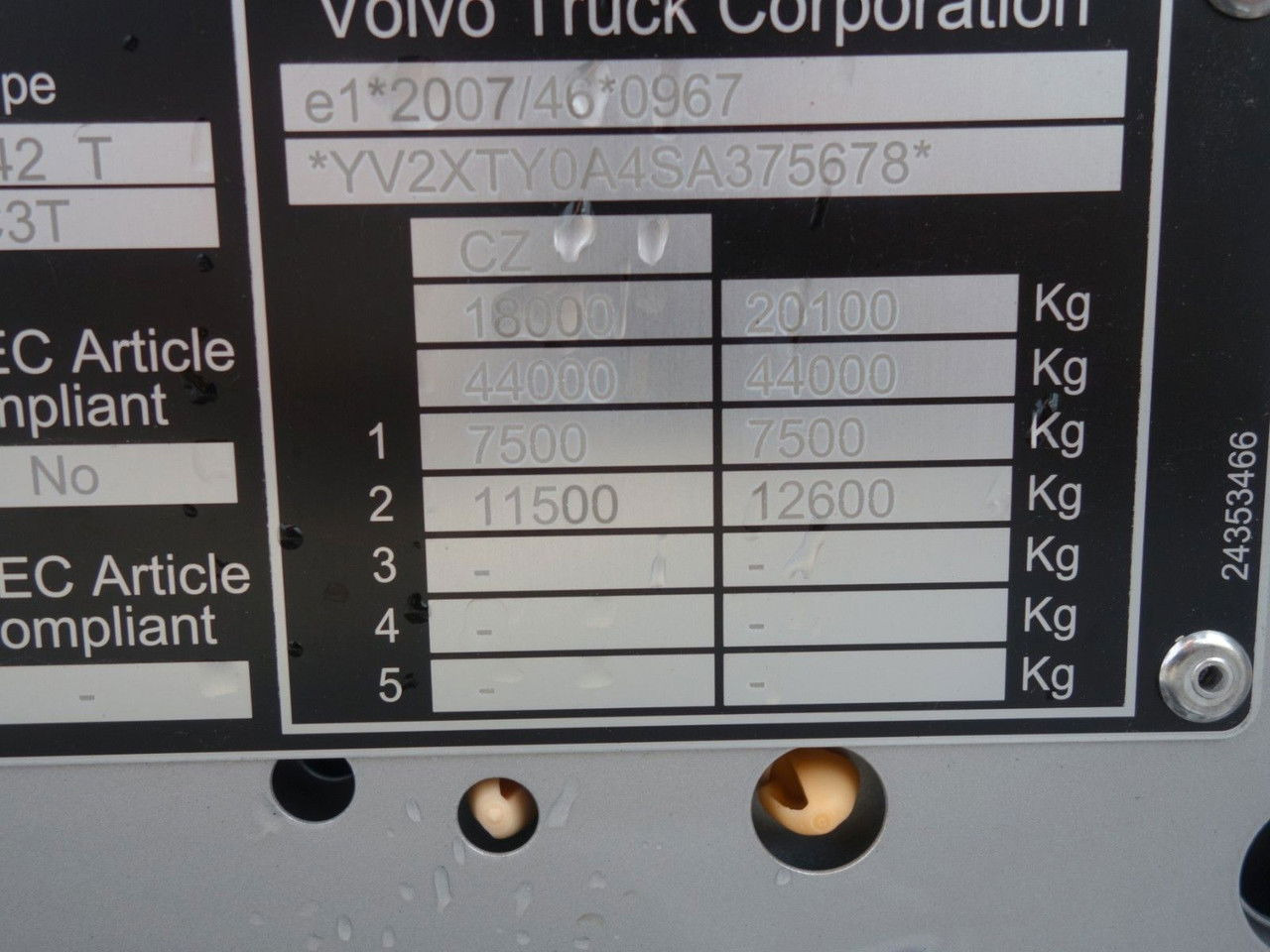 Volvo FM 13 460 Neue, Retarder , Euro Lohr 2018 в лизинг Volvo FM 13 460 Neue, Retarder , Euro Lohr 2018: фото 22