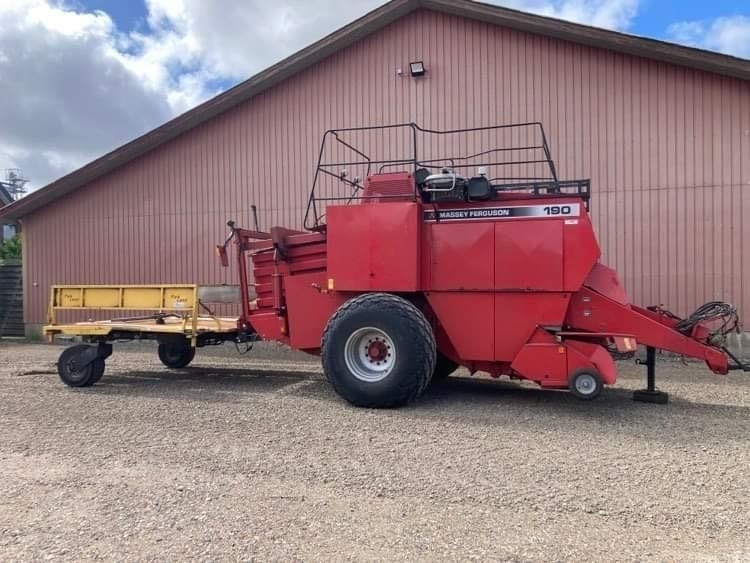Massey Ferguson LB190 Fieldstar *** m. parkland ballevogn *** - Пресс-подборщик тюковый: фото 3 Massey Ferguson LB190 Fieldstar *** m. parkland ballevogn *** - Пресс-подборщик тюковый: фото 3