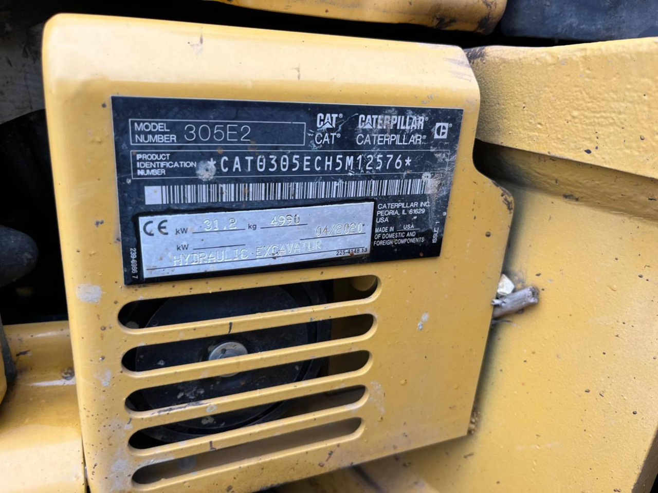Гусеничный экскаватор CAT 308E2CRSB: фото 6