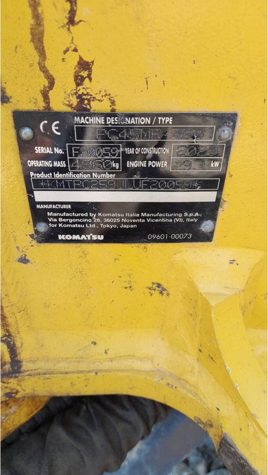 Мини-экскаватор KOMATSU KOMATSU PC45MR: фото 6