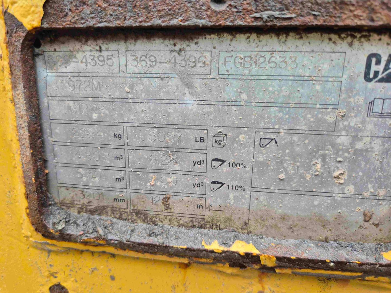 Колёсный погрузчик CAT 972: фото 9