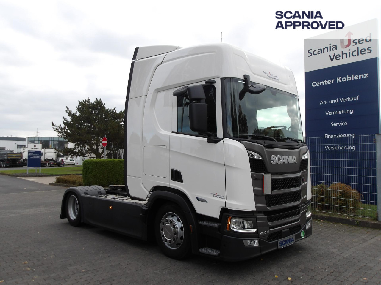 SCANIA R 460 EB - MEGA - HIGHLINE - 2x TANKs - ACC - Тягач: фото 1 SCANIA R 460 EB - MEGA - HIGHLINE - 2x TANKs - ACC - Тягач: фото 1