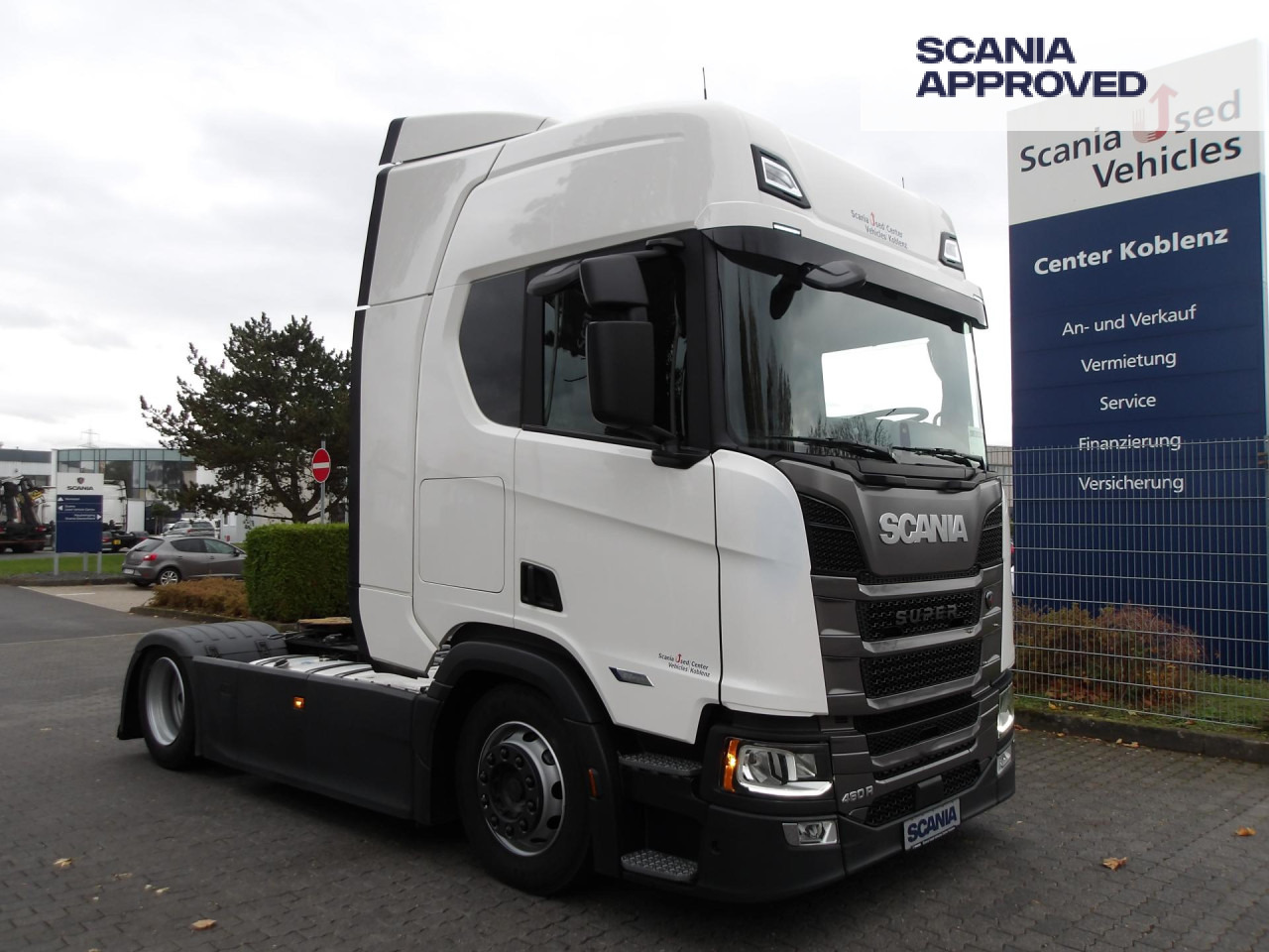 SCANIA R 460 EB - MEGA - HIGHLINE - 2x TANKs - ACC - Тягач: фото 1 SCANIA R 460 EB - MEGA - HIGHLINE - 2x TANKs - ACC - Тягач: фото 1