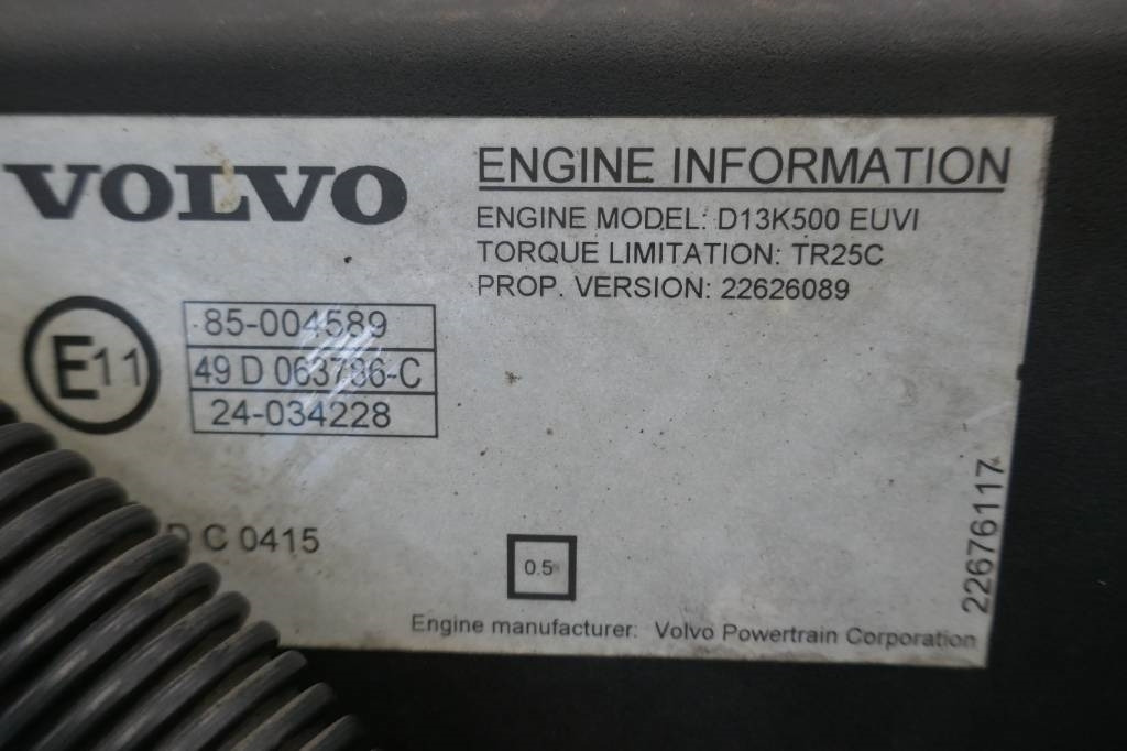 Motor D13K500 Volvo FH - Двигатель для Грузовиков: фото 5 Motor D13K500 Volvo FH - Двигатель для Грузовиков: фото 5