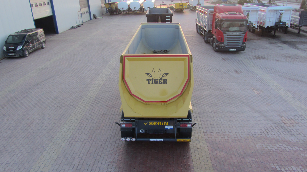 SERIN Tiger Tipper Trailer 20 m³/24 m³ /28 m³ - Самосвальный полуприцеп: фото 4 SERIN Tiger Tipper Trailer 20 m³/24 m³ /28 m³ - Самосвальный полуприцеп: фото 4
