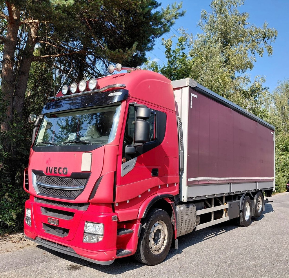 Iveco 260S42 Stralis, 6x2, Retarder, Euro 6, 7.80m box - Тентованный грузовик: фото 3 Iveco 260S42 Stralis, 6x2, Retarder, Euro 6, 7.80m box - Тентованный грузовик: фото 3