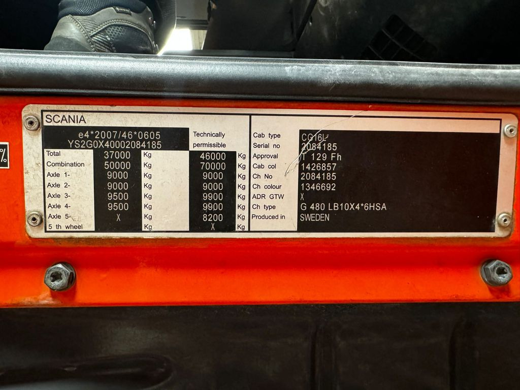 Ассенизатор Scania G480 LB 10x4 6HSA, Amphitec Vortex G2: фото 14