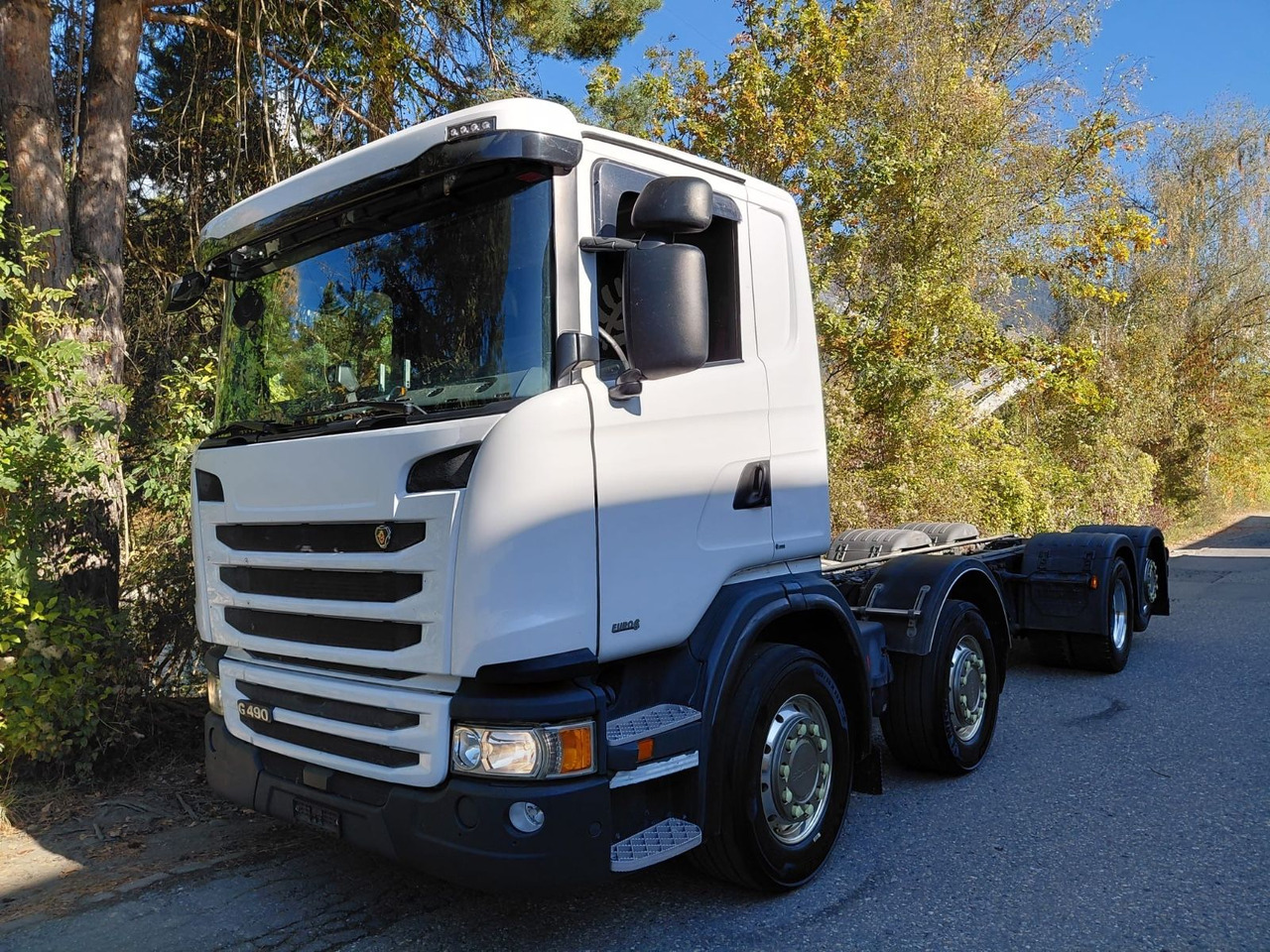 Scania G490 8x2, ADR, Retarder, Opticruise, Fahrgestell - Грузовик-шасси: фото 2 Scania G490 8x2, ADR, Retarder, Opticruise, Fahrgestell - Грузовик-шасси: фото 2