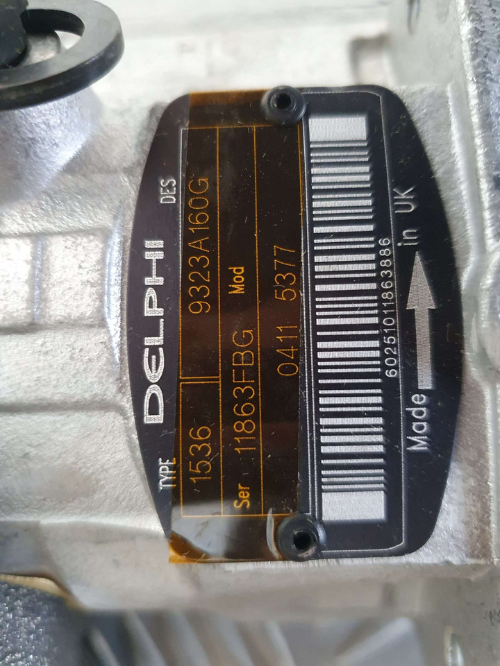 Delphi 9322A160G injection pump 17/928000 - Двигатель и запчасти для Строительной техники: фото 3 Delphi 9322A160G injection pump 17/928000 - Двигатель и запчасти для Строительной техники: фото 3