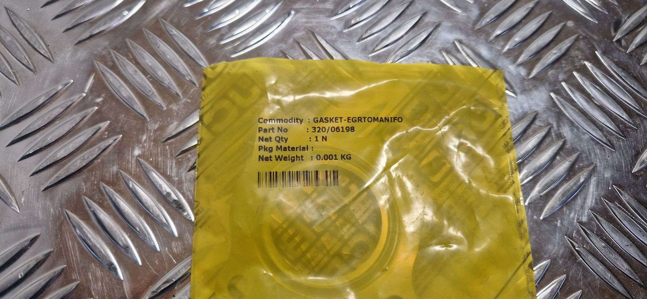 JCB EGR Manifold Gasket JCB 320/06198 NEW gasket - Двигатель и запчасти для Строительной техники: фото 2 JCB EGR Manifold Gasket JCB 320/06198 NEW gasket - Двигатель и запчасти для Строительной техники: фото 2