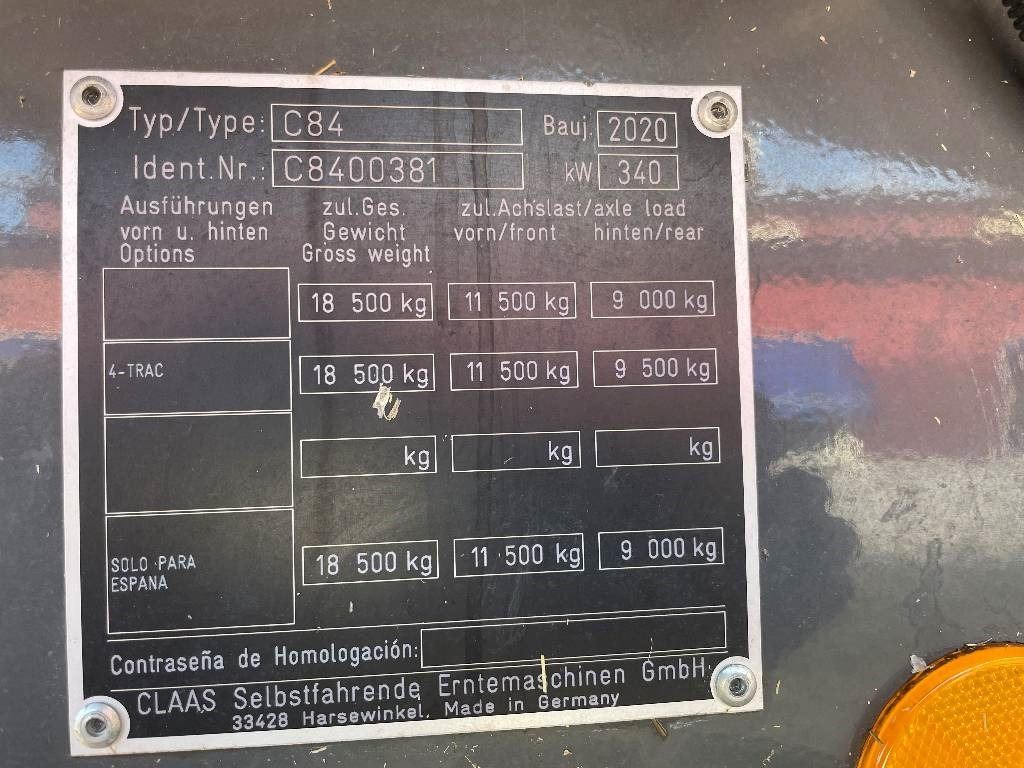 Claas Lexion 6800 Dismantled: only spare parts - Зерноуборочный комбайн: фото 5 Claas Lexion 6800 Dismantled: only spare parts - Зерноуборочный комбайн: фото 5
