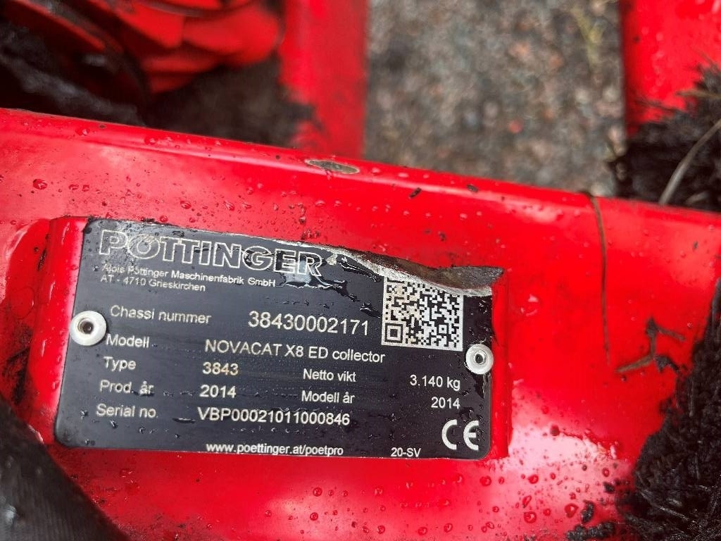 Pöttinger NovaCat X8 ED Dismantled. Only spare parts - Косилка: фото 2 Pöttinger NovaCat X8 ED Dismantled. Only spare parts - Косилка: фото 2
