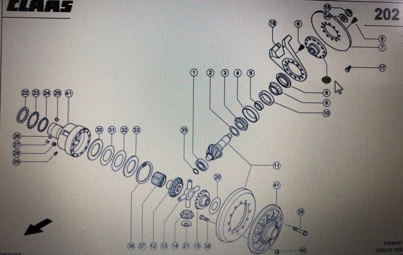 CLAAS 00 0580 749 0/00 0599 860 0/Claas piasta /Claas Xerion 3300 - Ступица для Сельскохозяйственной техники: фото 2 CLAAS 00 0580 749 0/00 0599 860 0/Claas piasta /Claas Xerion 3300 - Ступица для Сельскохозяйственной техники: фото 2
