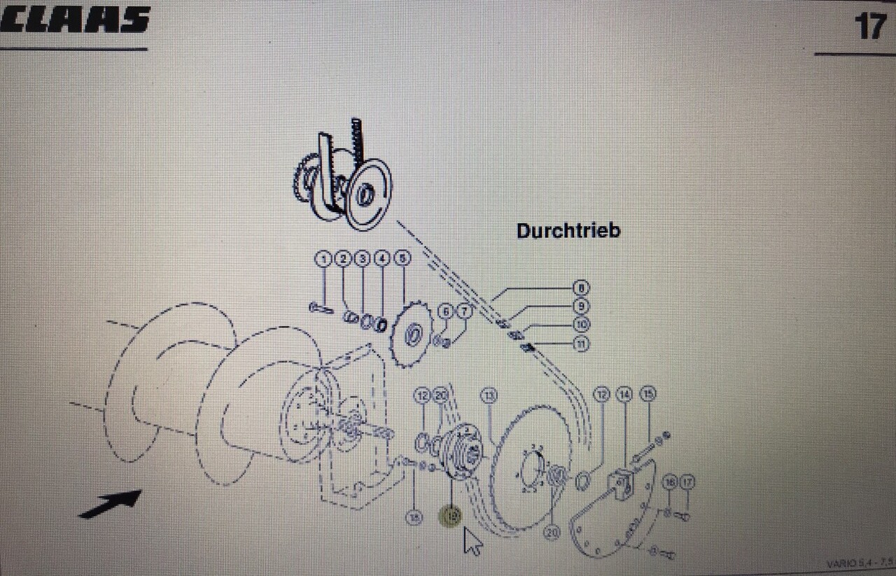 CLAAS 00 0632 978 1/CLAAS V900-V700 piasta - Ступица для Сельскохозяйственной техники: фото 1 CLAAS 00 0632 978 1/CLAAS V900-V700 piasta - Ступица для Сельскохозяйственной техники: фото 1