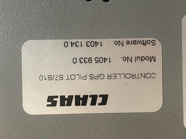 Claas GPS pilot S7/S11 , 14059330 Claas eDriveX źyroskop i antena - Система навигации: фото 4 Claas GPS pilot S7/S11 , 14059330 Claas eDriveX źyroskop i antena - Система навигации: фото 4