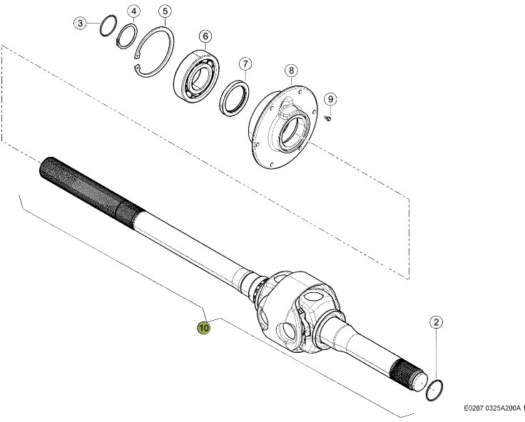 Claas Xerion 4000 - mechanizm róźnicowy dyferencjał - półoś 0006278350 - Дифференциал для Сельскохозяйственной техники: фото 1 Claas Xerion 4000 - mechanizm róźnicowy dyferencjał - półoś 0006278350 - Дифференциал для Сельскохозяйственной техники: фото 1