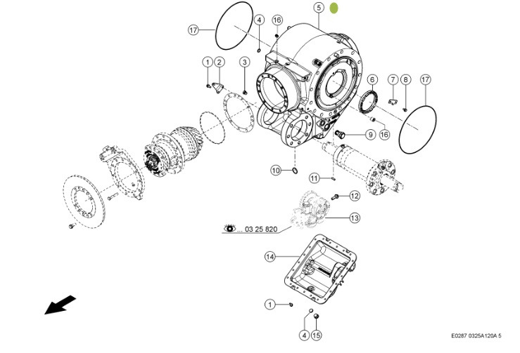 Claas Xerion 4000 - mechanizm róźnicowy dyferencjał - wtryskiwacz 0006278460 - Дифференциал для Сельскохозяйственной техники: фото 1 Claas Xerion 4000 - mechanizm róźnicowy dyferencjał - wtryskiwacz 0006278460 - Дифференциал для Сельскохозяйственной техники: фото 1
