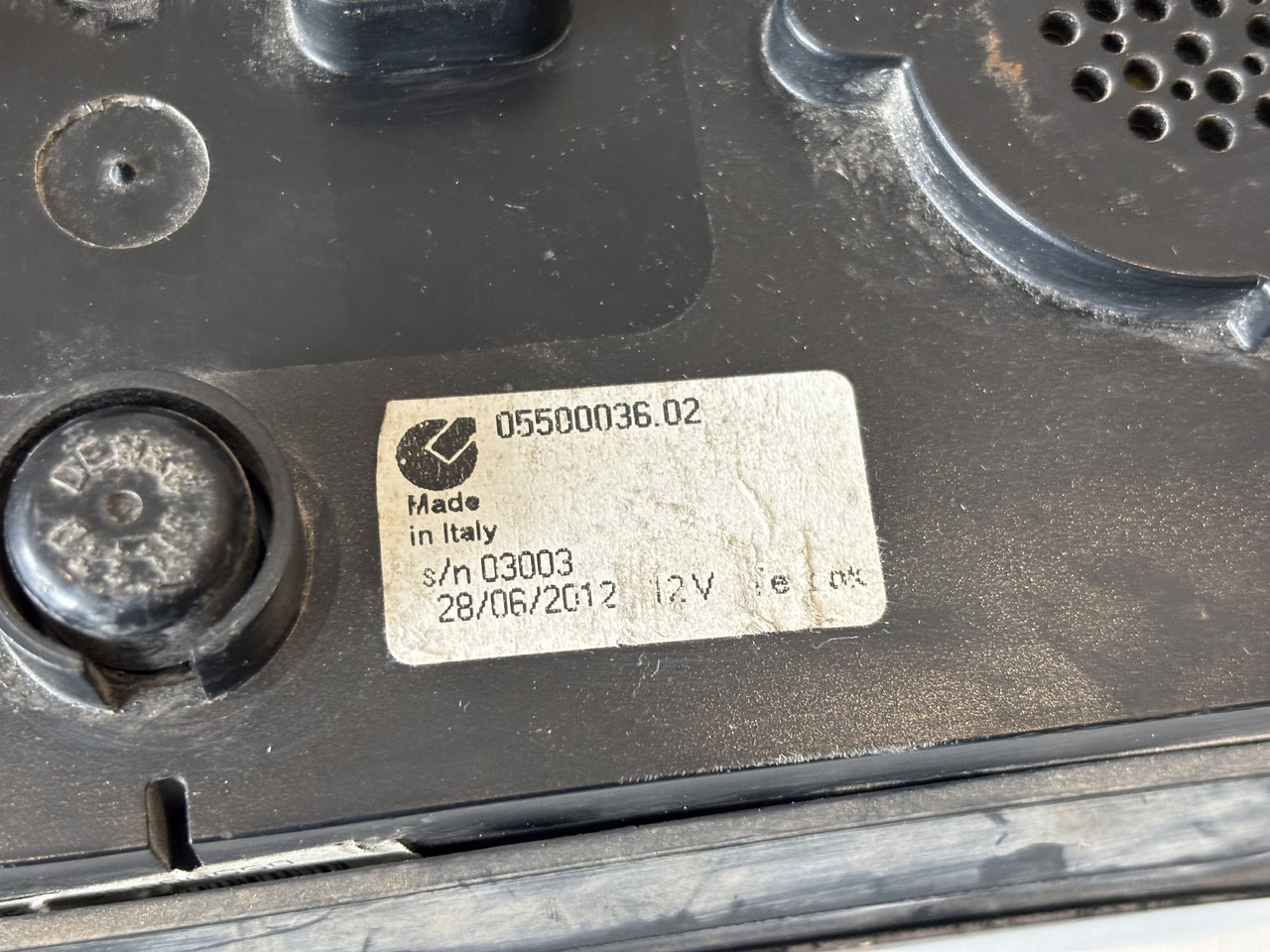 Dieci 185 Pegasus - Ładowarka Teleskopowa - Licznik Panel Kontrolek 05500036.02 - Приборная панель для Строительной техники: фото 5 Dieci 185 Pegasus - Ładowarka Teleskopowa - Licznik Panel Kontrolek 05500036.02 - Приборная панель для Строительной техники: фото 5