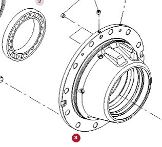 Fendt Vario 1038 1042 1046 1050 GEN 3 Piasta Koła Łożysko Stożkowe F530300220350 F530300220010 - Ступица для Сельскохозяйственной техники: фото 1 Fendt Vario 1038 1042 1046 1050 GEN 3 Piasta Koła Łożysko Stożkowe F530300220350 F530300220010 - Ступица для Сельскохозяйственной техники: фото 1