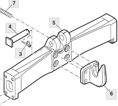 John Deere 7830 Belka Poprzeczna R177772 - Рама/ Шасси для Сельскохозяйственной техники: фото 2 John Deere 7830 Belka Poprzeczna R177772 - Рама/ Шасси для Сельскохозяйственной техники: фото 2