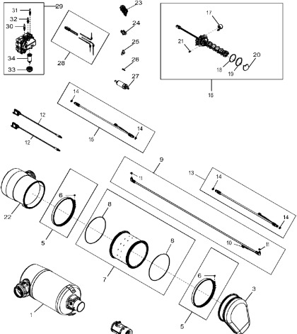 John Deere 9470RX - Przewód DEF (roztwór mocznika dodawany do spalin) RE560957 (Silnik) - Глушитель/ Выхлопная система для Тракторов: фото 1 John Deere 9470RX - Przewód DEF (roztwór mocznika dodawany do spalin) RE560957 (Silnik) - Глушитель/ Выхлопная система для Тракторов: фото 1