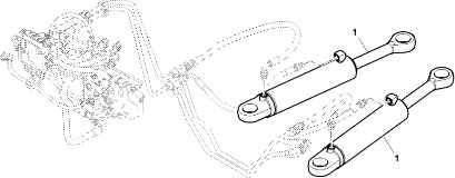 John Deere 9470RX - Siłownik hydrauliczny RE231216 (Kierowanie) - Гидравлический цилиндр для Сельскохозяйственной техники: фото 1 John Deere 9470RX - Siłownik hydrauliczny RE231216 (Kierowanie) - Гидравлический цилиндр для Сельскохозяйственной техники: фото 1
