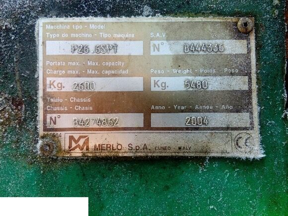 ŁADOWARKA TELESKOPOWA Merlo p26.6 spt - CZĘŚCI - Most Przedni - Передняя ось для Сельскохозяйственной техники: фото 5 ŁADOWARKA TELESKOPOWA Merlo p26.6 spt - CZĘŚCI - Most Przedni - Передняя ось для Сельскохозяйственной техники: фото 5