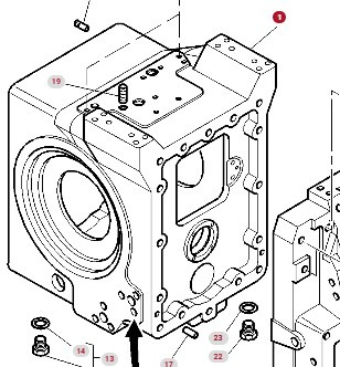 Massey Ferguson 6497 6499 Obudowa Tylnego Mostu 3794374M2 - Ось и запчасти для Сельскохозяйственной техники: фото 1 Massey Ferguson 6497 6499 Obudowa Tylnego Mostu 3794374M2 - Ось и запчасти для Сельскохозяйственной техники: фото 1