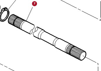 Massey Ferguson 6497 6499 Wał Odbioru Mocy WOM 3790868M1 - Приводный вал для Сельскохозяйственной техники: фото 1 Massey Ferguson 6497 6499 Wał Odbioru Mocy WOM 3790868M1 - Приводный вал для Сельскохозяйственной техники: фото 1