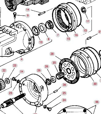 Massey Ferguson 8160 Układ Planetarny Zwolnica Wał CZĘŚCI - Бортовой редуктор для Сельскохозяйственной техники: фото 2 Massey Ferguson 8160 Układ Planetarny Zwolnica Wał CZĘŚCI - Бортовой редуктор для Сельскохозяйственной техники: фото 2