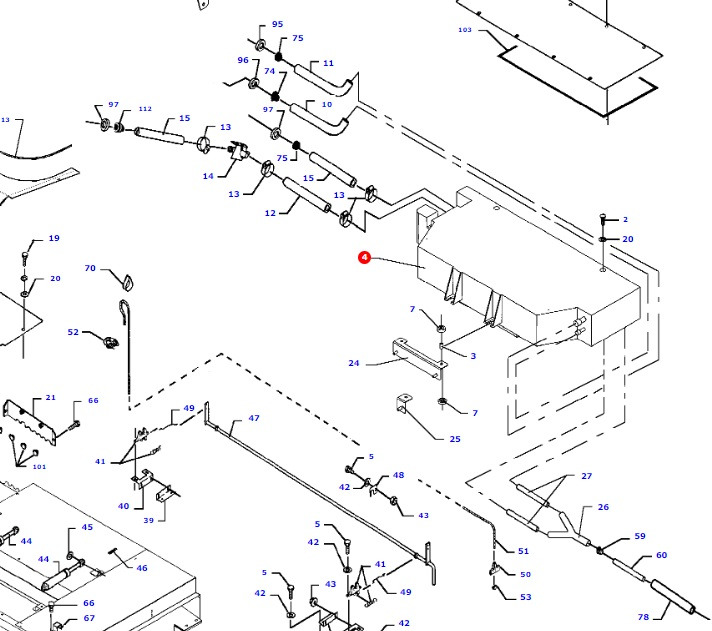 Massey Fergusson MF 30 32 - nagrzewnica powietrza D45080055 - Отопление/ Вентиляция для Сельскохозяйственной техники: фото 1 Massey Fergusson MF 30 32 - nagrzewnica powietrza D45080055 - Отопление/ Вентиляция для Сельскохозяйственной техники: фото 1
