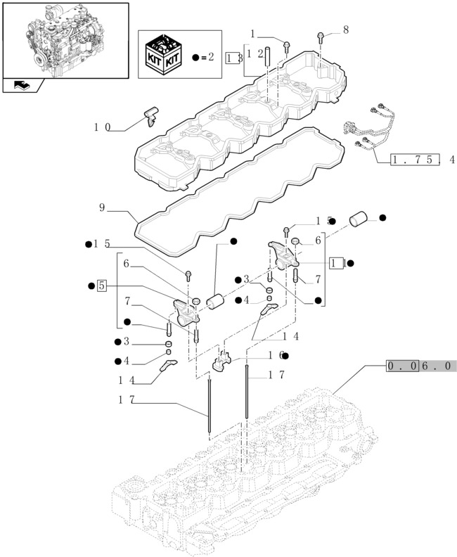 New Holland T6010 Obudowa 4899257 - Двигатель и запчасти для Тракторов: фото 1 New Holland T6010 Obudowa 4899257 - Двигатель и запчасти для Тракторов: фото 1
