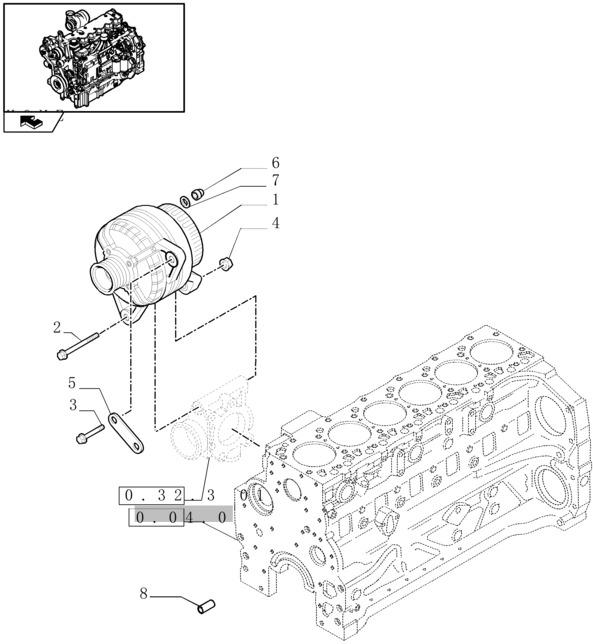 New Holland T6010 Regenerowany alterna 14v, 150a, w/ pulley 84141453R - Генератор для Тракторов: фото 1 New Holland T6010 Regenerowany alterna 14v, 150a, w/ pulley 84141453R - Генератор для Тракторов: фото 1