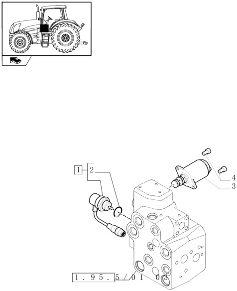 New Holland T6010 T6090 T6070 Czujnik 47128860 - Сенсор для Сельскохозяйственной техники: фото 1 New Holland T6010 T6090 T6070 Czujnik 47128860 - Сенсор для Сельскохозяйственной техники: фото 1
