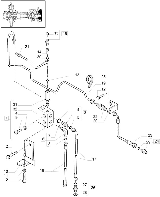 New Holland T6010 Zawór hamulca 47057695 - Тормозной клапан для Сельскохозяйственной техники: фото 1 New Holland T6010 Zawór hamulca 47057695 - Тормозной клапан для Сельскохозяйственной техники: фото 1