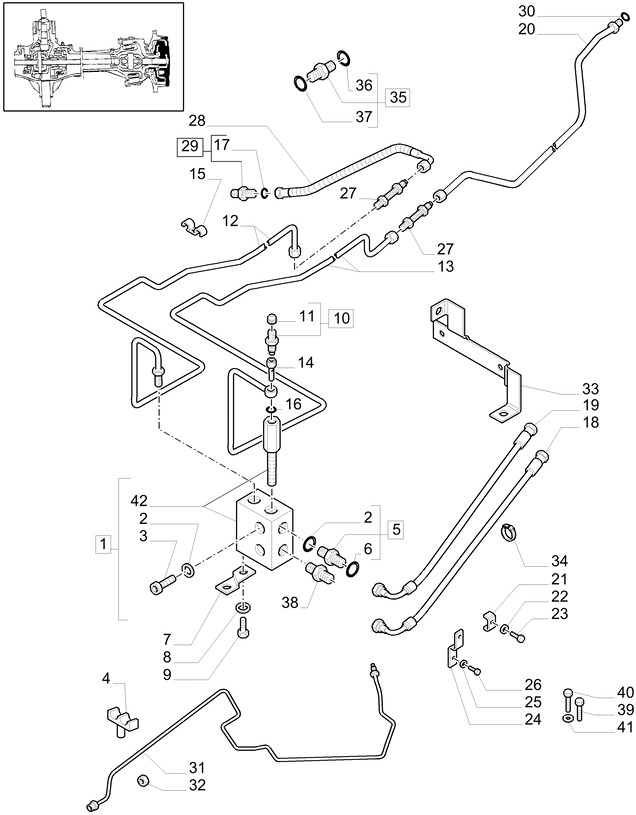 New Holland T6010 Zawór hamulca 87541730 - Тормозной клапан для Сельскохозяйственной техники: фото 1 New Holland T6010 Zawór hamulca 87541730 - Тормозной клапан для Сельскохозяйственной техники: фото 1