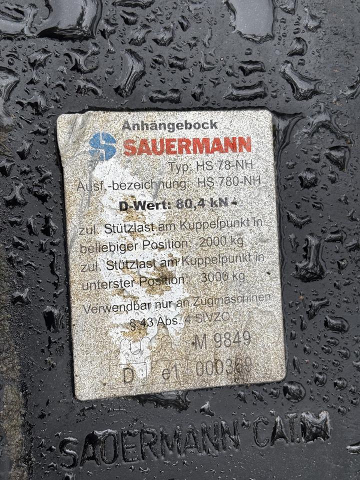 New Holland T6080 Rama Zaczepu Szyna Sauermann HS 78-NH HS 780-NH - Кузов и экстерьер для Сельскохозяйственной техники: фото 5 New Holland T6080 Rama Zaczepu Szyna Sauermann HS 78-NH HS 780-NH - Кузов и экстерьер для Сельскохозяйственной техники: фото 5