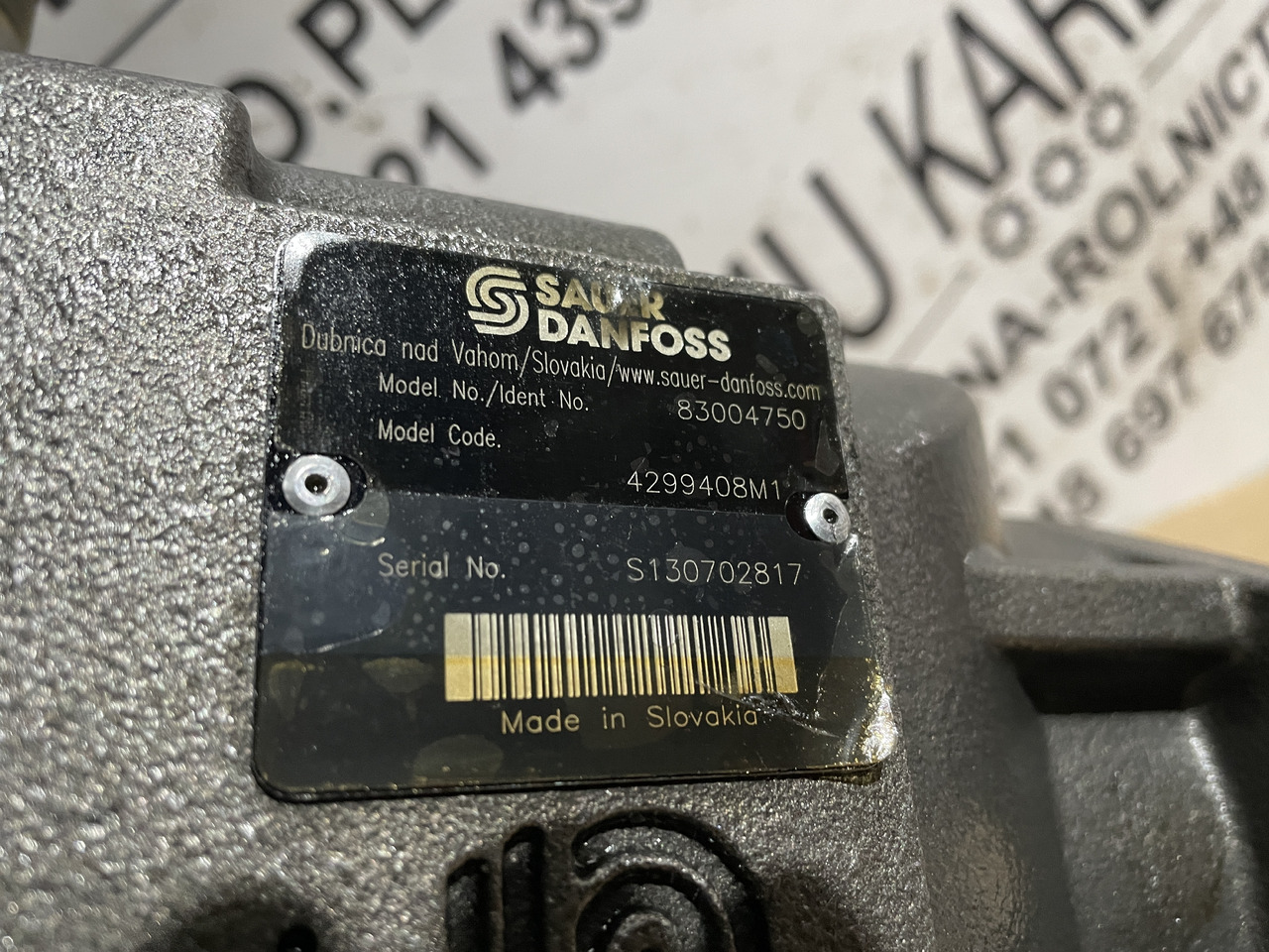 Valtra S354 Massey 8480 - pompa hydrauliczna 4299408M1 4299408M2 - Гидравлический насос для Сельскохозяйственной техники: фото 4 Valtra S354 Massey 8480 - pompa hydrauliczna 4299408M1 4299408M2 - Гидравлический насос для Сельскохозяйственной техники: фото 4