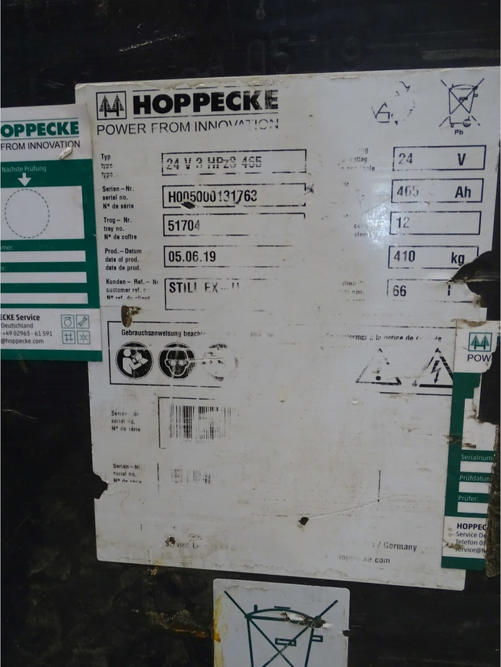 Battery Package 4 pieces - Аккумулятор для Погрузочно-разгрузочной техники: фото 4 Battery Package 4 pieces - Аккумулятор для Погрузочно-разгрузочной техники: фото 4