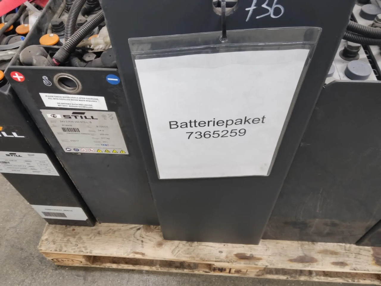 Battery Package 5 pieces - Аккумулятор для Погрузочно-разгрузочной техники: фото 2 Battery Package 5 pieces - Аккумулятор для Погрузочно-разгрузочной техники: фото 2