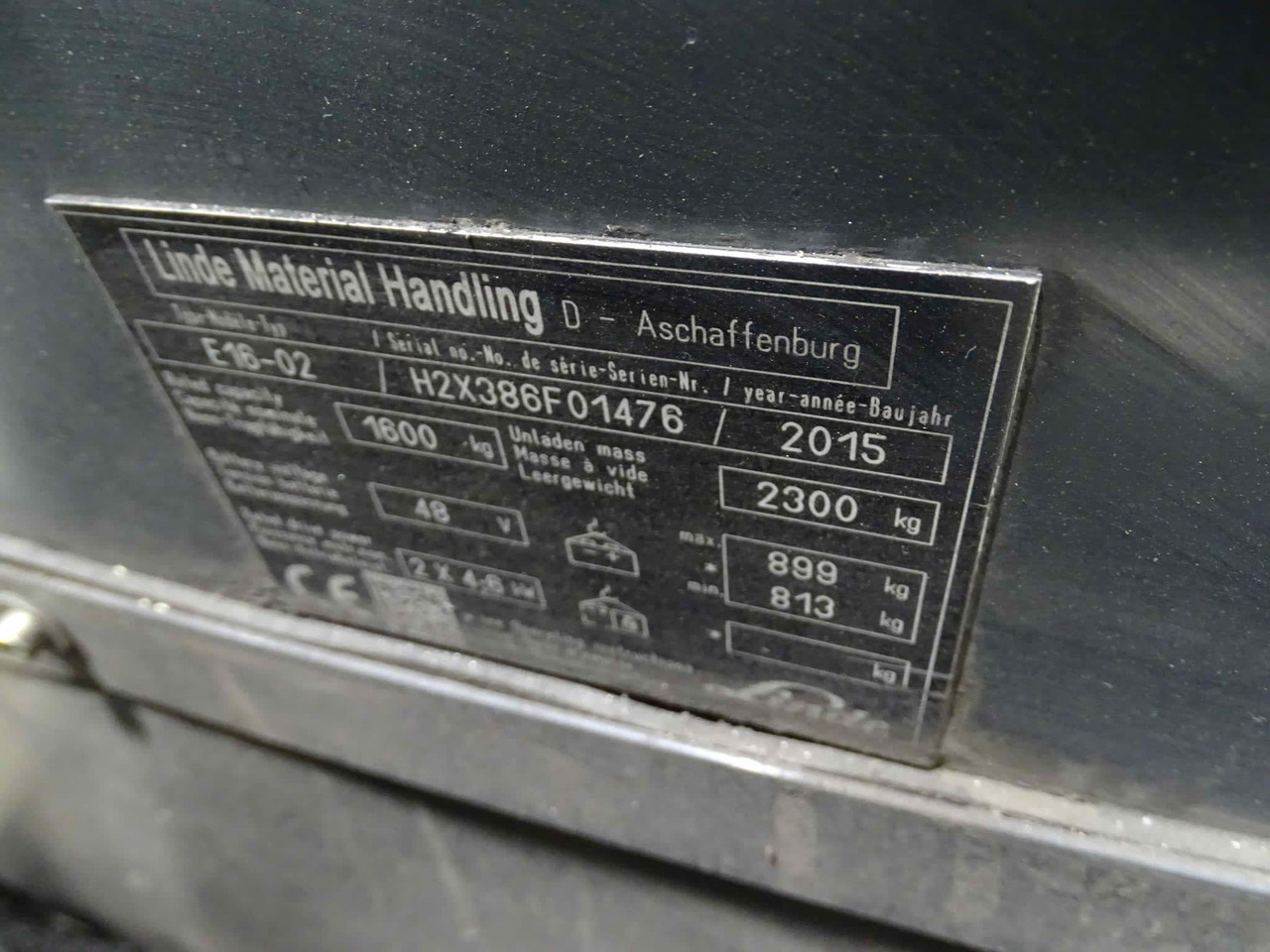 Linde E16-02 - Электропогрузчик: фото 3 Linde E16-02 - Электропогрузчик: фото 3
