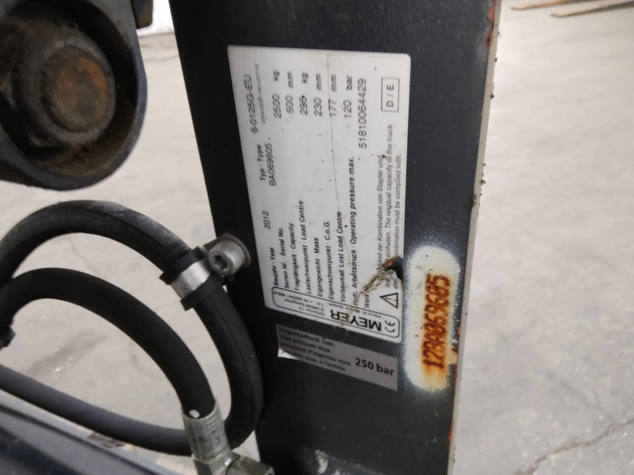 Meyer 6-0125G-EU - Навесное оборудование для Погрузочно-разгрузочной техники: фото 2 Meyer 6-0125G-EU - Навесное оборудование для Погрузочно-разгрузочной техники: фото 2