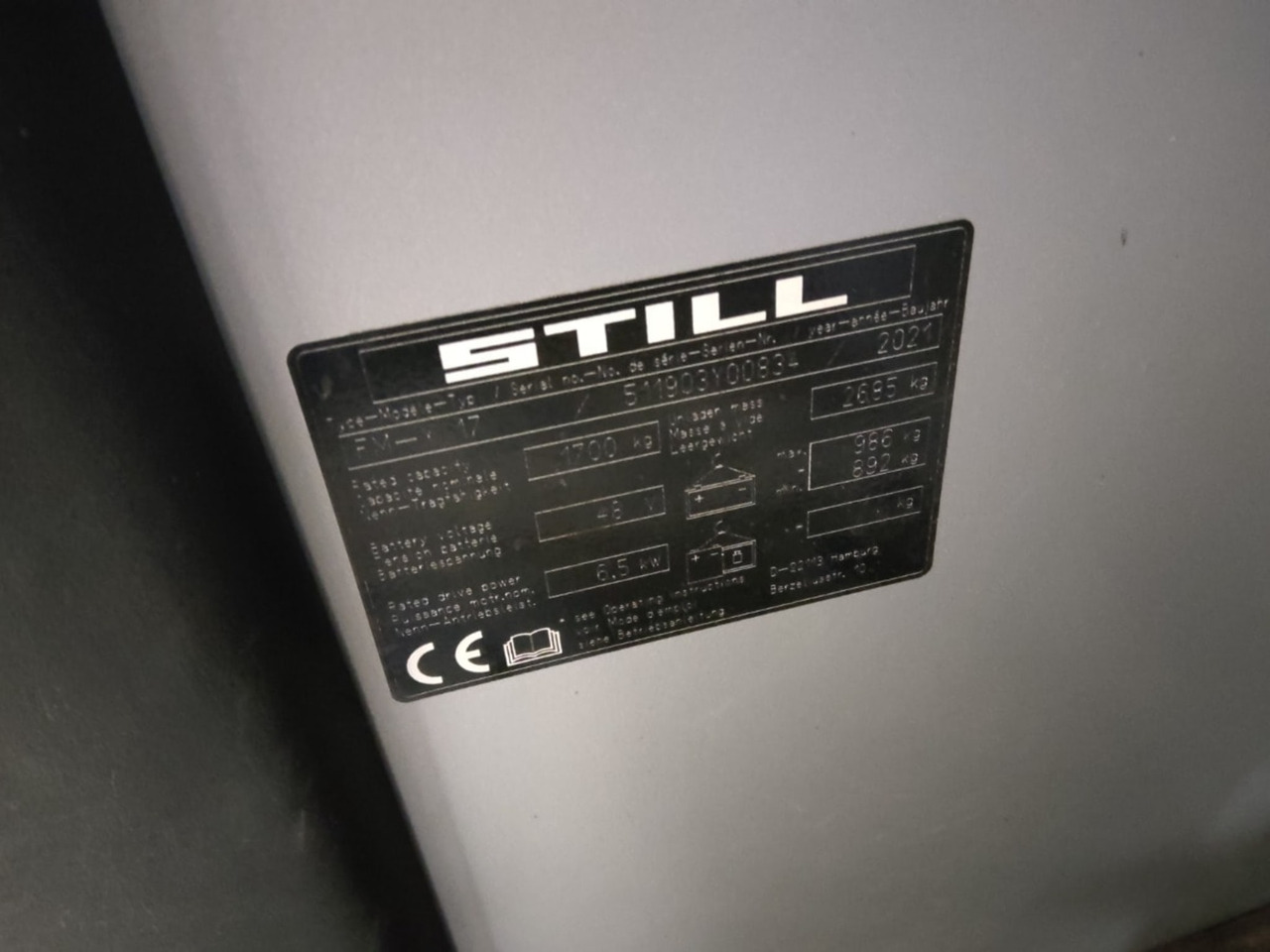 STILL FM-X17 - Ричтрак: фото 5 STILL FM-X17 - Ричтрак: фото 5