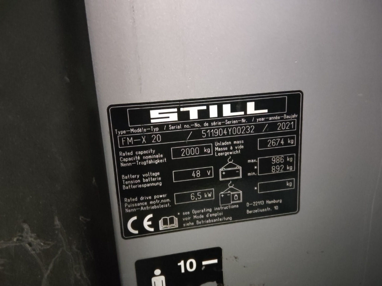 STILL FM-X20 - Ричтрак: фото 5 STILL FM-X20 - Ричтрак: фото 5