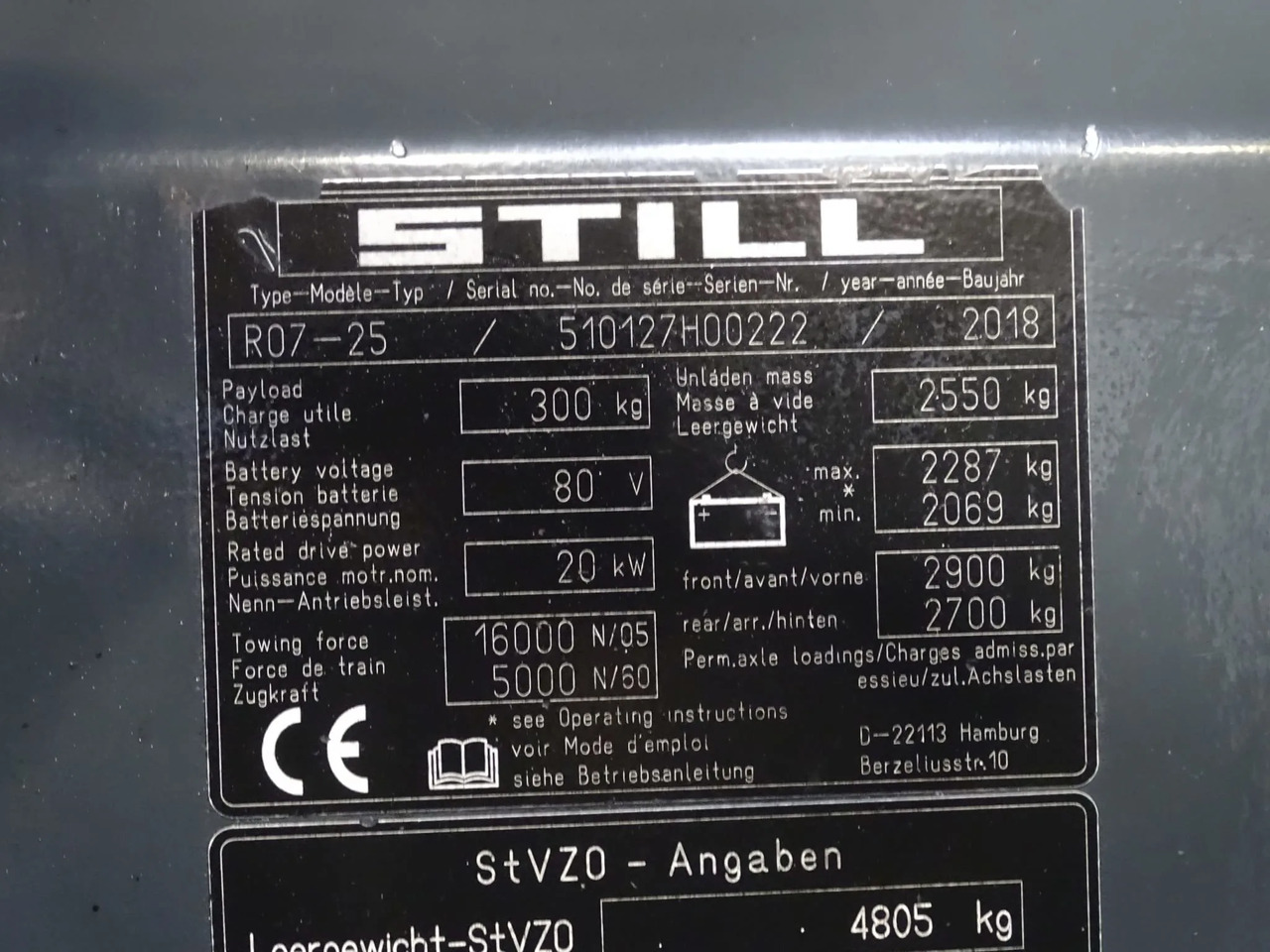 STILL R07-25 - Складской тягач: фото 5 STILL R07-25 - Складской тягач: фото 5