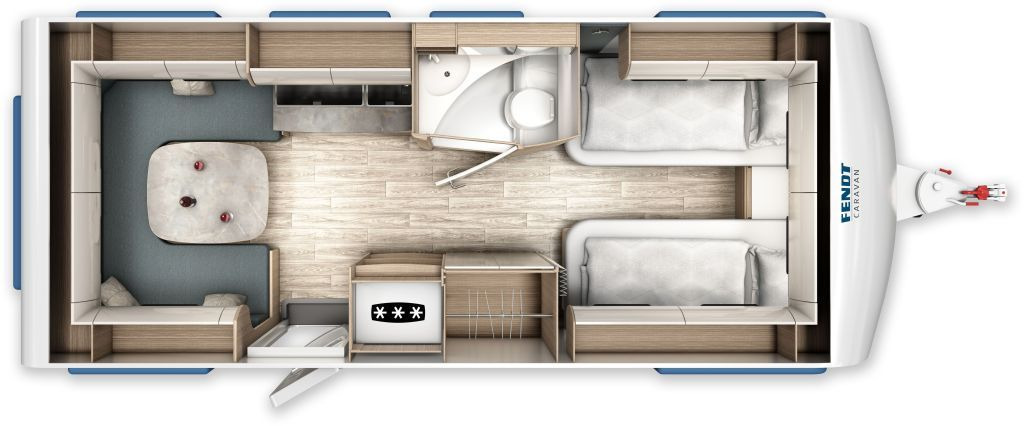Fendt Tendenza 550 SG 2026 Safety 2000kg +++ - Прицеп дача: фото 2 Fendt Tendenza 550 SG 2026 Safety 2000kg +++ - Прицеп дача: фото 2